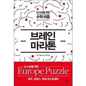 브레인 마라톤:IQ 148을 위한 수학 퍼즐, 보누스, 이리나 보슬리 저/손희주 역