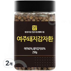 생생드림 여주돼지감자환 국산, 2개, 250g