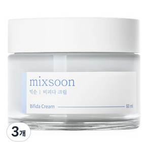 믹순 비피다 수분크림, 60ml, 3개