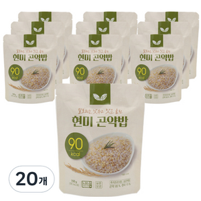 봄날 현미 즉석 곤약밥, 150g, 20개