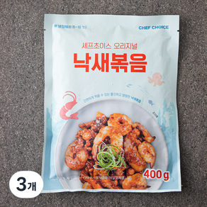 셰프초이스 오리지널 낙새볶음, 400g, 3개