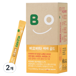 비오비타 배배 골드 유산균, 45g, 2개