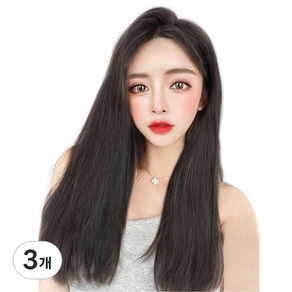 준 스트레이트 1피스 붙임머리 50cm 190g