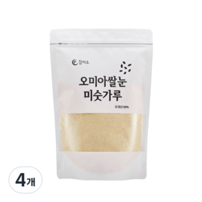 참미소 오미아 쌀눈 미숫가루, 4개, 500g