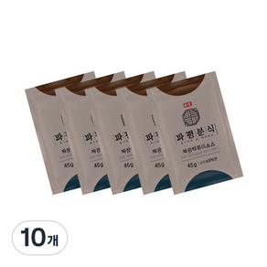 파평분식 짜장 떡볶이 소스, 45g, 10개