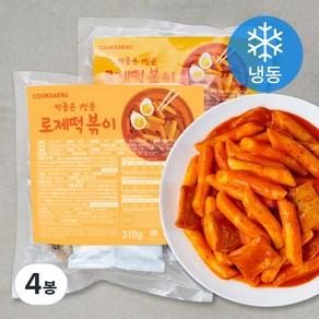 쿡생 딱좋은 1인분 로제떡볶이 (냉동)