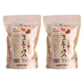 전통 수제 호두 봉투엿, 100g, 2개