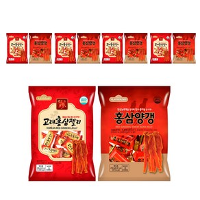 일광제과 홍삼양갱 250g + 고려홍삼젤리 280g, 530g, 5세트