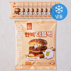 혼담은 한맥 더블벅 (냉동), 210g, 10팩