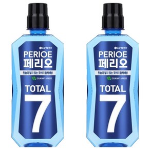 페리오 토탈7 가글 오리지날 쿨링민트, 760ml, 2개