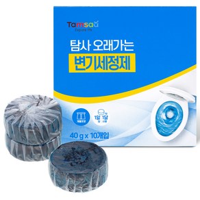 탐사 오래가는 변기세정제, 40g, 10개