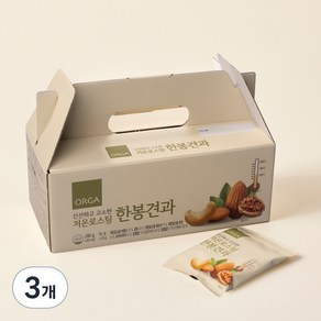 올가홀푸드 신선하고 고소한 저온로스팅 한봉견과 14p, 280g, 3개