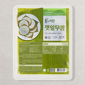 풀무원 풀스키친 깻잎무쌈