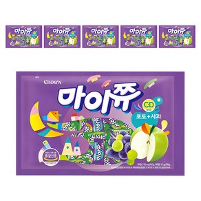 마이쮸 츄잉캔디 포도 사과, 720g, 6개