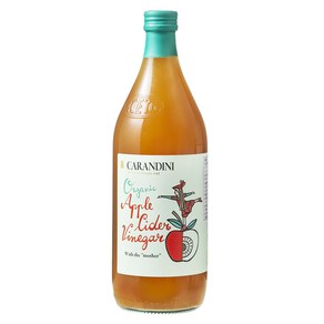 카란디니 유기농 애플사이다비니거 100퍼센트, 1L, 1개