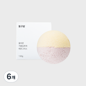 동구밭 올바른 거품입욕제 레몬그라스, 130g, 6개