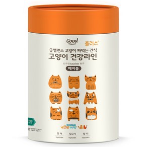 굿밸런스 고양이 건강라인 헤어볼 플러스 짜먹는 간식, 혼합맛(연어/닭고기/참치), 1개, 720g