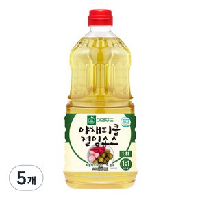 이엔푸드 야채피클 절임소스, 1.8L, 5개