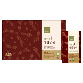 올가홀푸드 유기농 6년근 홍삼 순액, 1개, 1.5L