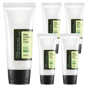 코스알엑스 알로에 수딩 선 크림 SPF50+ PA+++, 50ml, 5개