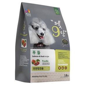 목우촌펫 강아지 펫9단 기능성 사료, 오리, 1.8kg, 1개