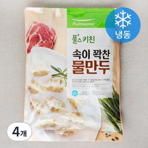 풀무원 풀스키친 속이 꽉찬 물만두 (냉동), 1.35kg, 4개