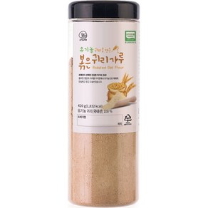 유기농마루 귀리로 만든 볶은 귀리가루, 420g, 1개