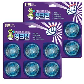 이지오프뱅 청크린 드롭형 변기세정제, 240g, 2개
