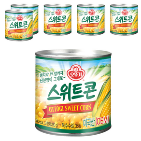 오뚜기 스위트콘 통조림, 340g, 6개