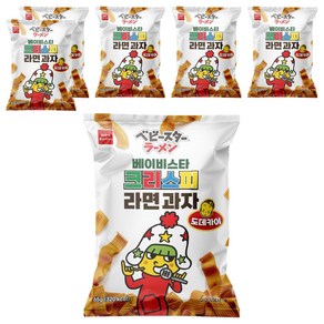 베이비스타 크리스피 라면과자 도데카이, 65g, 6개