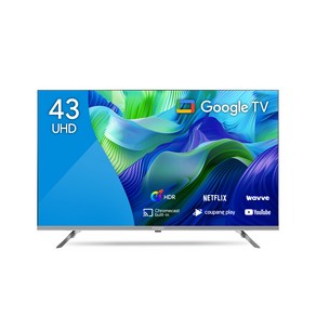 더함 4K UHD 스마트 TV, 109cm(43인치), NA432UHD, 스탠드형, 고객직접설치