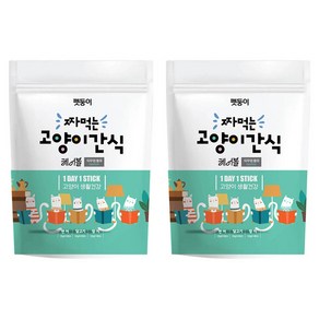 펫둥이 짜먹는 고양이 간식 3가지맛, 혼합맛(참치/연어/닭고기), 360g, 2개