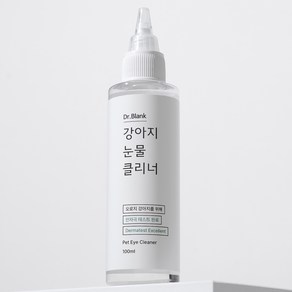 닥터블랭크 강아지 저자극 눈물 세정제, 100ml, 1개