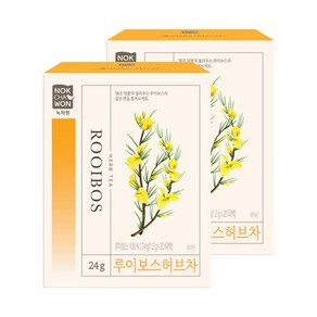 녹차원 루이보스 허브차 20p, 1.2g, 20개입, 2개