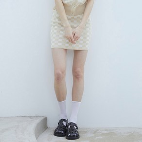 라티젠 LQ CHECK SET SKIRT