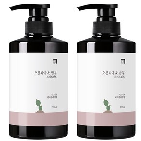 살림백서 오푼티아 앤 밤부 헤어트리트먼트 체리블라썸향, 500ml, 2개