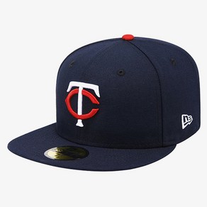 뉴에라 59FIFTY 어센틱 미네소타 트윈스 MLB 모자, NAVY