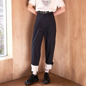 바이탈사인 여성용 Pintuck Cotton Pants