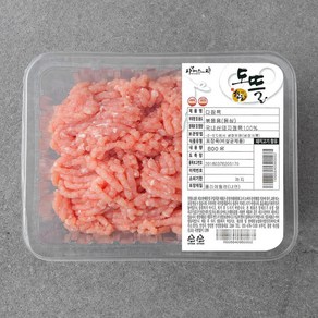 파머스팩 도뜰 한돈 등심 다짐용 (냉장), 800g, 1개