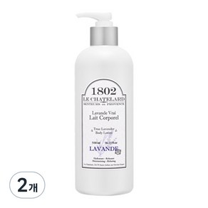 르샤트라1802 트루라벤더 바디로션, 500ml, 2개