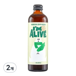 아임얼라이브 콤부차 유리병 오리지날, 315ml, 1개입, 2개