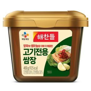 해찬들 고기전용 쌈장, 450g, 1개