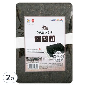 해초명가 진도 재래 곱창김 50매, 150g, 2개