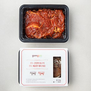 곰곰 한돈 매콤한 제육 볶음 + 곰곰 한돈 간장맛 불고기