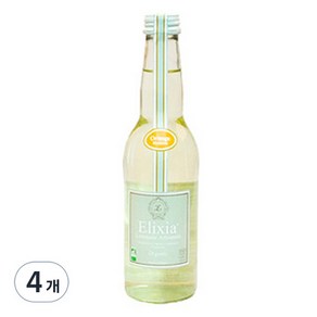 엘릭시아 유기농 오렌지블로섬 탄산음료, 330ml, 4개