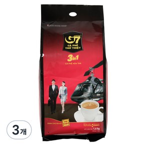 G7 3 in 1 커피믹스, 16g, 100개입, 3개