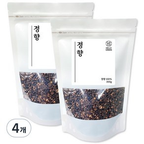 헬로우그린 정향, 300g, 4개