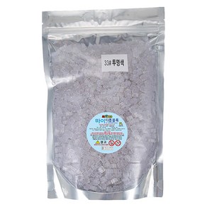 MYTOYS 마이 디폼블록 500g 리필팩 2650p, 투명색, 1개