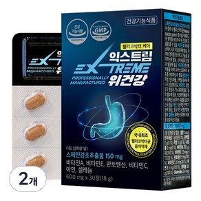 익스트림 위건강 600mg, 30정, 2개