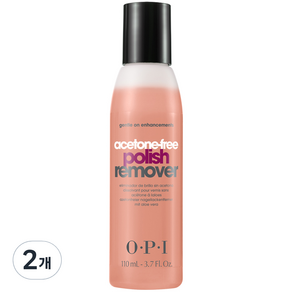 오피아이 Acetone Fee Nail Polish Remove, 110ml, 2개